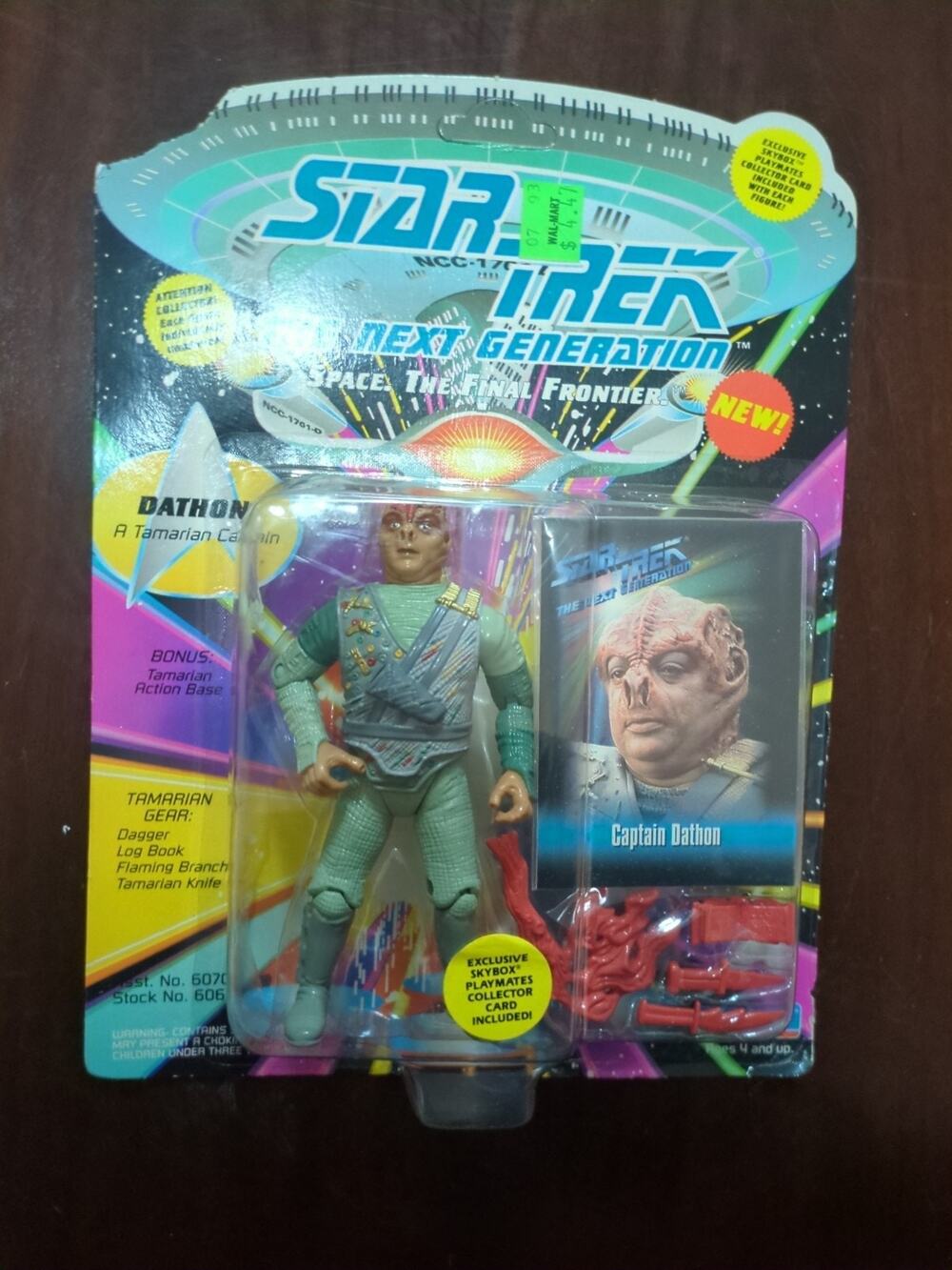 Star Trek The Next Generation Dathon Action Figure 1993 Playmates Sealed New